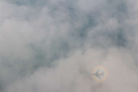 Airplane Out Of Windowの写真素材