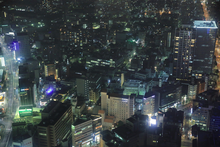 Nagoya cityscapeのeditorial素材