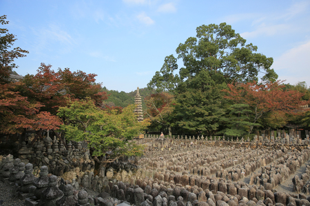 Otagi Nenbutsu-ji templeのeditorial素材