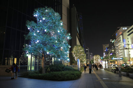 Christmas lightingのeditorial素材