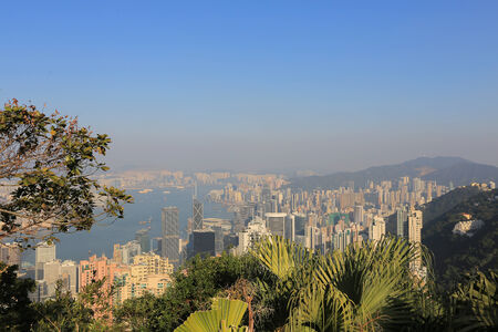 the peak