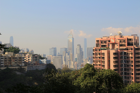 Bowen road view of wan chaiのeditorial素材