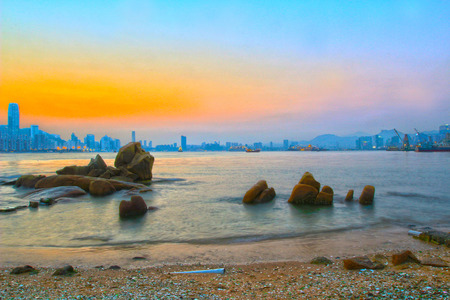 Lei Yue Mun, Yau Tong, Hong Kongの写真素材