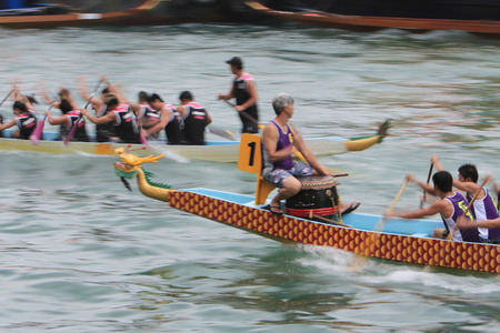 Aberdeen dragon raceのeditorial素材