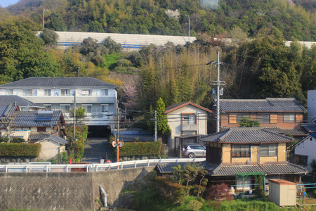 Japanese style house Kansai areaの写真素材