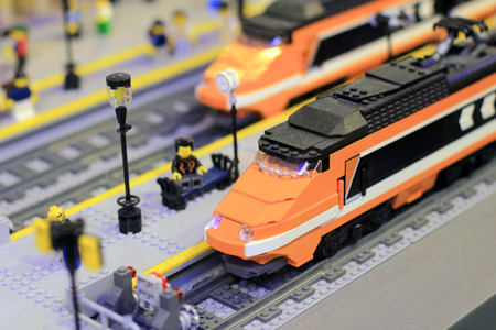 lego city of train