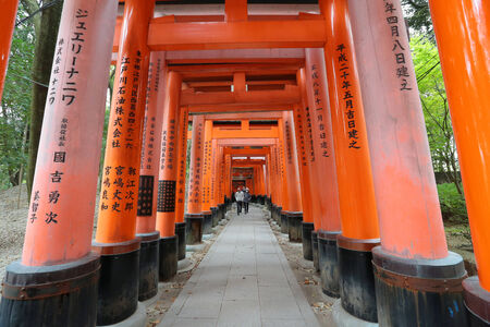 Fushimi Inari Taisha Shrine in Kyoto, Japanのeditorial素材