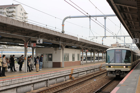 Sannomiya station, kobeのeditorial素材