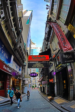 Lan Kwai Fong のeditorial素材