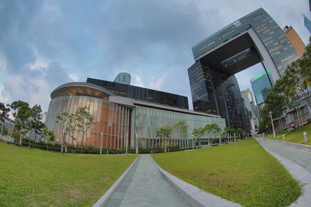 Hong Kong Central Government Complex のeditorial素材
