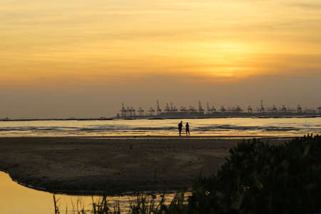 Ha Pak Nai , Yuen Long, Hong Kongの写真素材