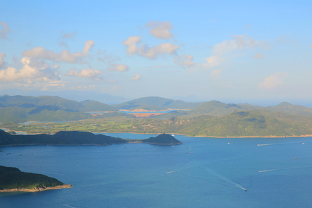 Port Shelter, sai kung, hong kongの写真素材