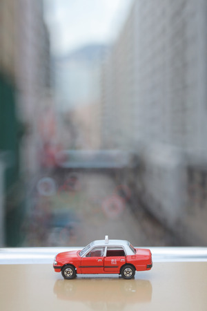 model taxi at hong kong