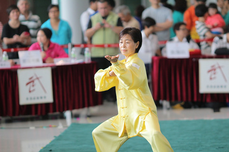 chinese do taichi のeditorial素材
