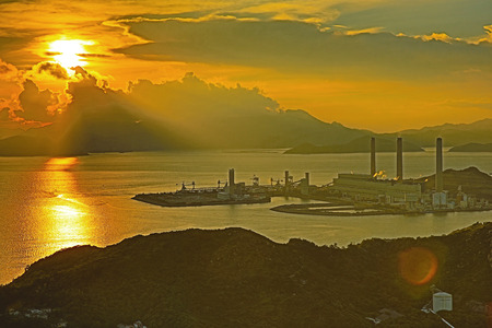 Ling Kok Shan, Lamma island, Hong Kongのeditorial素材