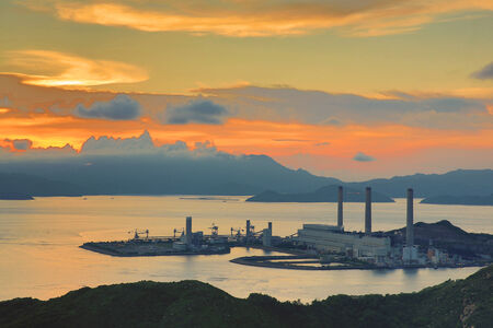 Ling Kok Shan, Lamma island, Hong Kongのeditorial素材