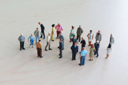 small business figureの写真素材