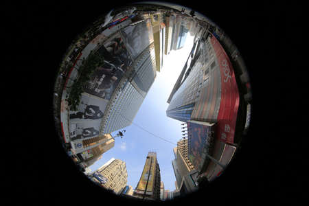 causeway bay, hong kongのeditorial素材