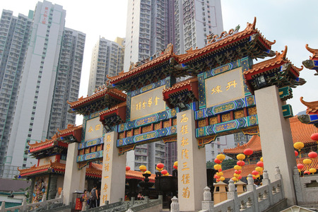 Wong Tai Sin temple, Hong Kongのeditorial素材