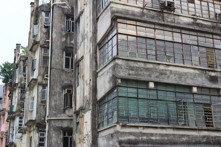 Hong Kong Old Residential Areaのeditorial素材