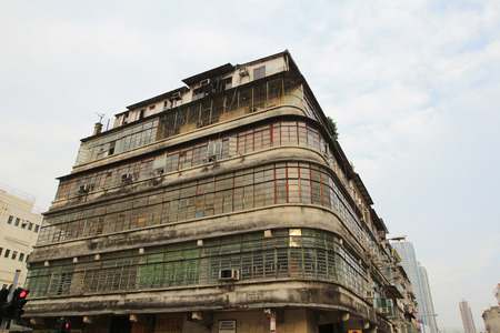 Hong Kong Old Residential Areaのeditorial素材