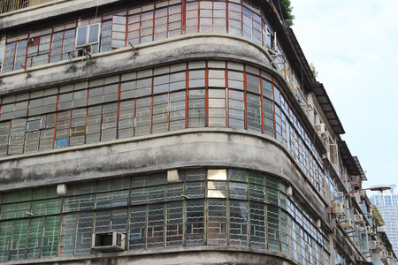 Hong Kong Old Residential Areaのeditorial素材