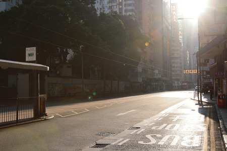 Des Voeux Road Westのeditorial素材