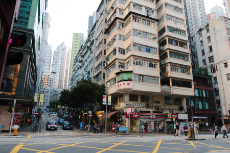 Des Voeux Road Westのeditorial素材