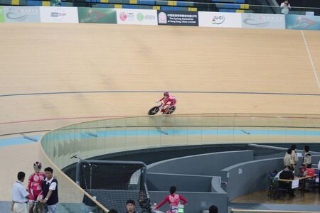 Indoor track cyclingのeditorial素材