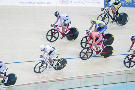 Indoor track cycling