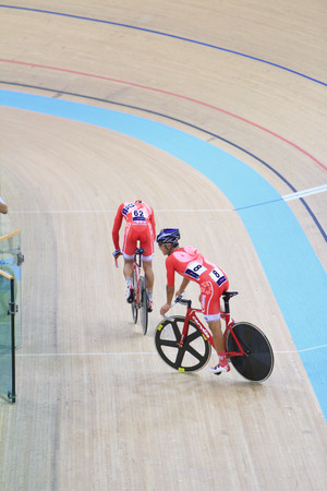 Indoor track cyclingのeditorial素材