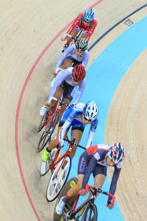 Indoor track cyclingのeditorial素材