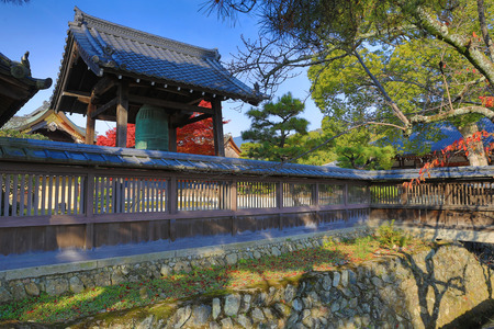 Kyoto, Japan at Daikaku-ji Temple.のeditorial素材