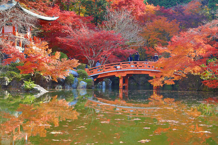 Daigoji Temple in Autumn, Kyoto, Japan