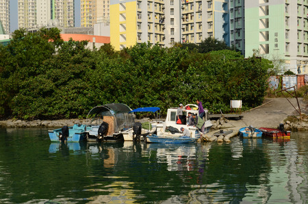 Tung Chung  district, hong kongのeditorial素材