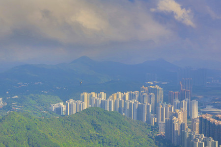 tseung kwan O, hong kongの写真素材