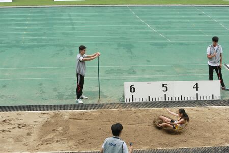 the hong kong game at Tseung Kwan O Sports Groundのeditorial素材
