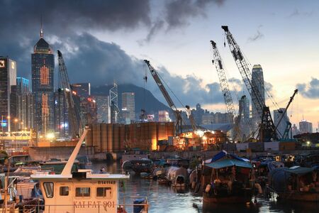 urban of hk at causeway bay typhoon shelter