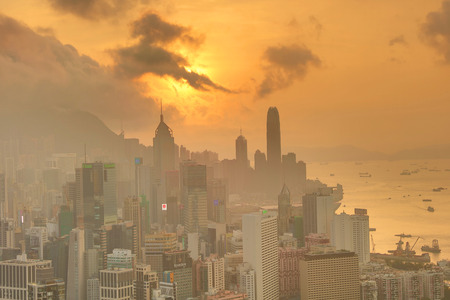 the Sir Cecil's Ride view of hong kong
