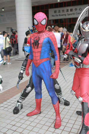 An unidentified Japanese anime cosplay poseのeditorial素材