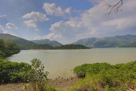 the Plover Cove Country Park  LUK KENGの写真素材