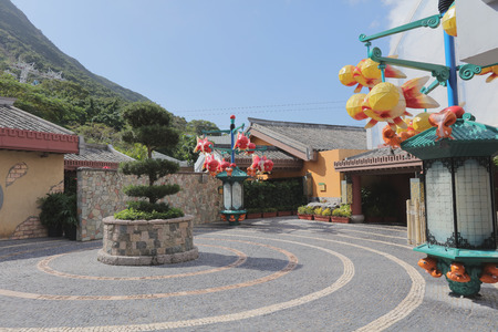 Ocean Park Hong Kong at day timeのeditorial素材