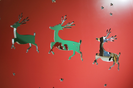 the Christmas decorations in Hong Kong 2015の写真素材