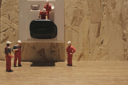 the Miniature people Network Engineers At Work