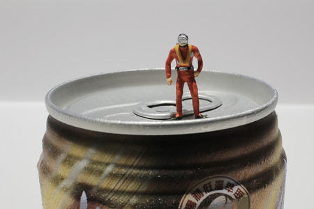 the Divers explore soft drink cans
