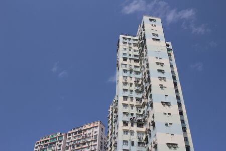 Abstract modern architecture  at hong kongの写真素材