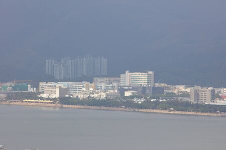 Abstract modern architecture  at hong kongのeditorial素材