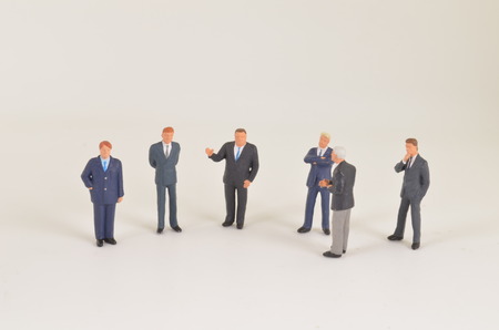 the group of the small business figure