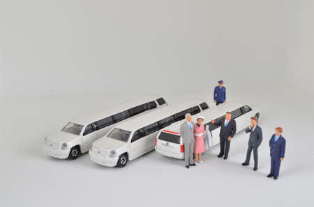 the group of the small business figureの写真素材