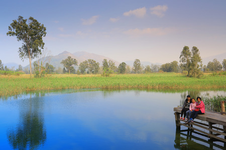 the wetland of NAM SANG WAI 2016のeditorial素材